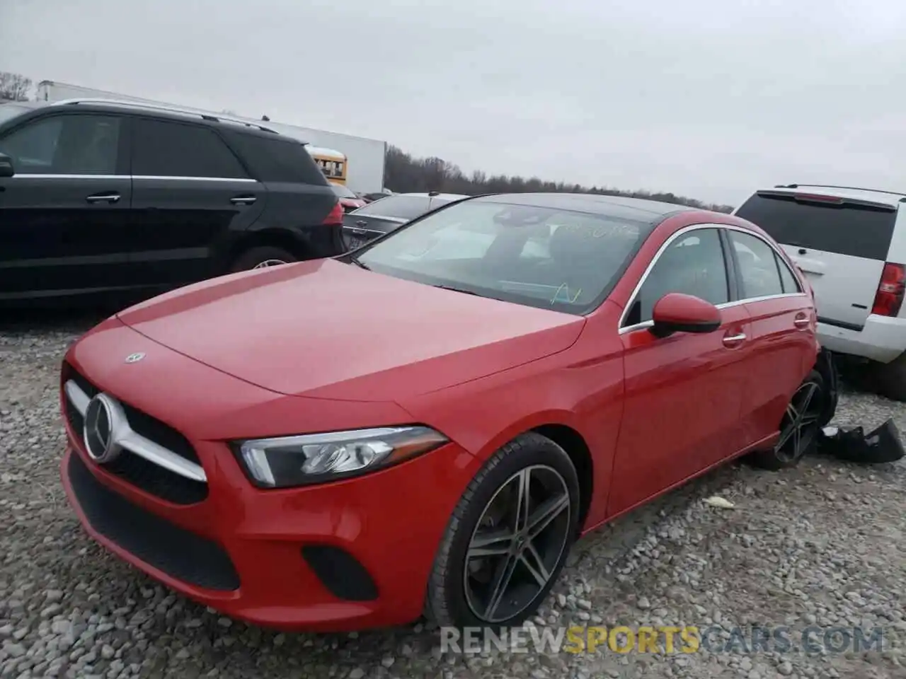 2 Photograph of a damaged car WDD3G4EB6KW018938 MERCEDES-BENZ A-CLASS 2019