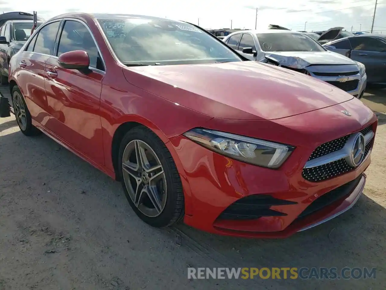 1 Photograph of a damaged car WDD3G4EB6KW019281 MERCEDES-BENZ A-CLASS 2019