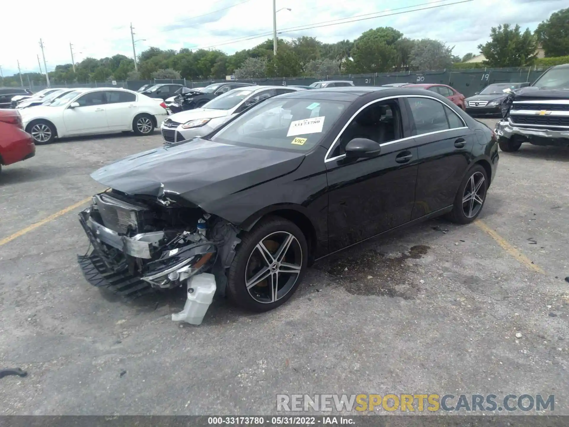 2 Photograph of a damaged car WDD3G4EB6KW019393 MERCEDES-BENZ A-CLASS 2019