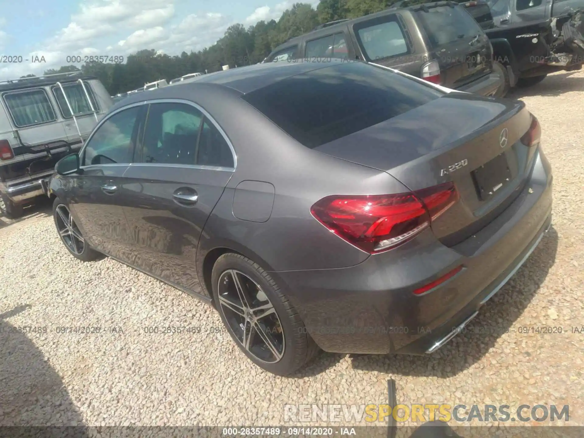 3 Photograph of a damaged car WDD3G4EB6KW020057 MERCEDES-BENZ A-CLASS 2019