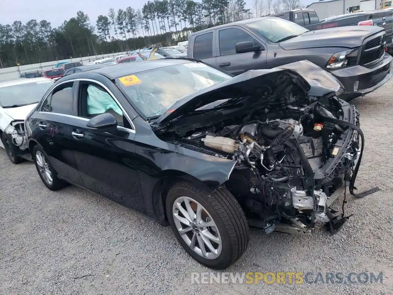 1 Photograph of a damaged car WDD3G4EB6KW023444 MERCEDES-BENZ A-CLASS 2019