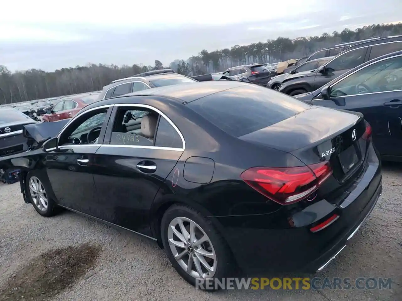 3 Photograph of a damaged car WDD3G4EB6KW023444 MERCEDES-BENZ A-CLASS 2019