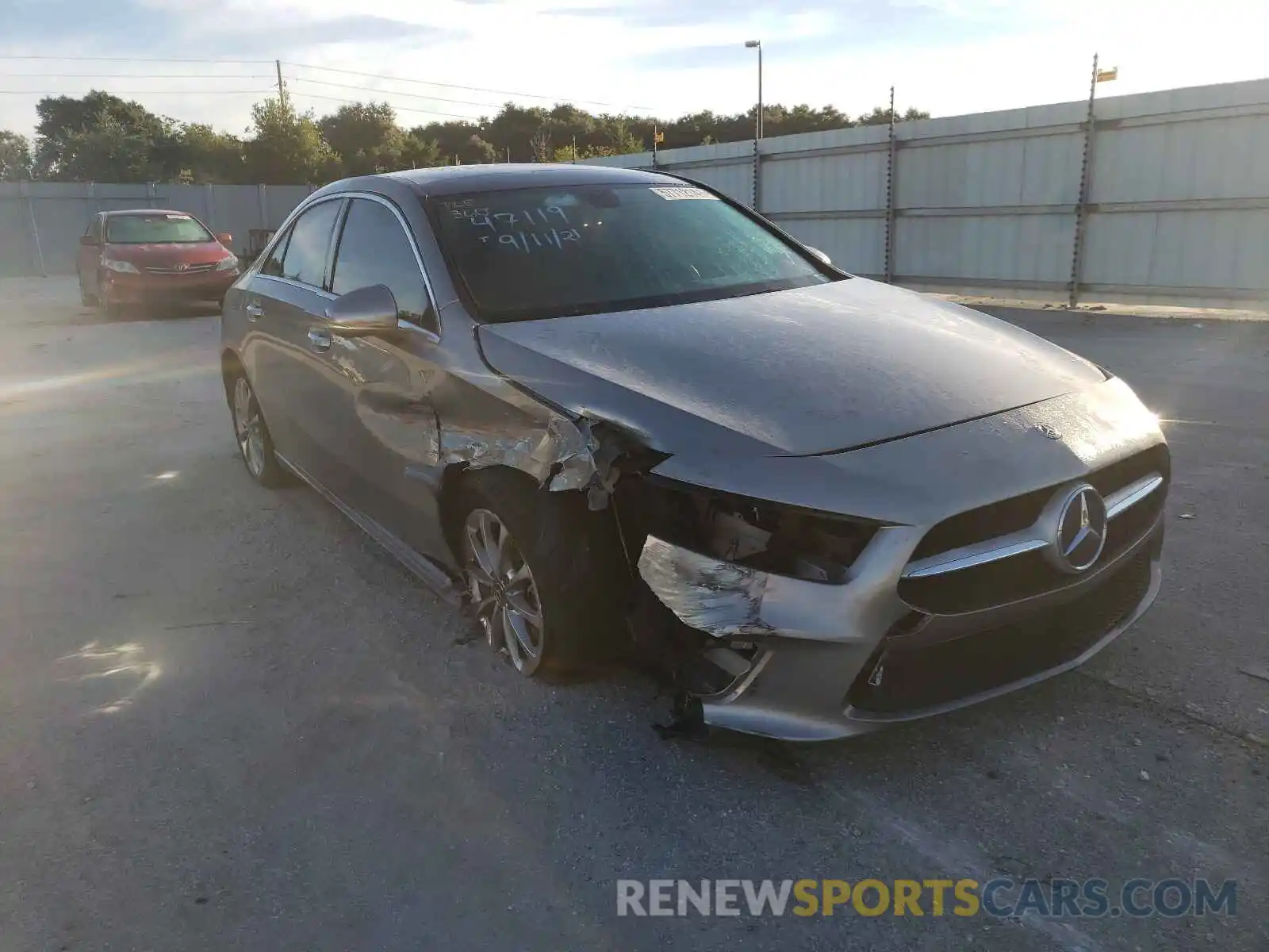 1 Photograph of a damaged car WDD3G4EB6KW025016 MERCEDES-BENZ A-CLASS 2019