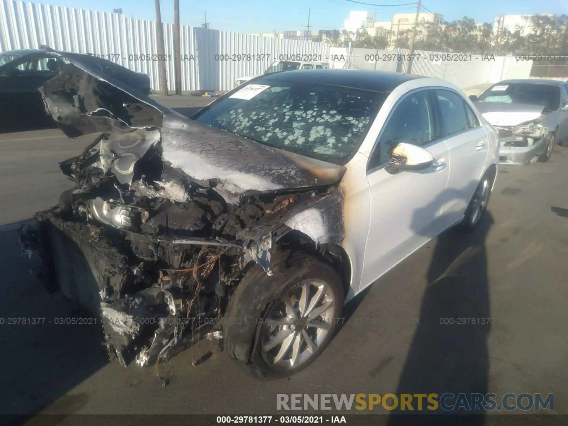 2 Photograph of a damaged car WDD3G4EB6KW025663 MERCEDES-BENZ A-CLASS 2019