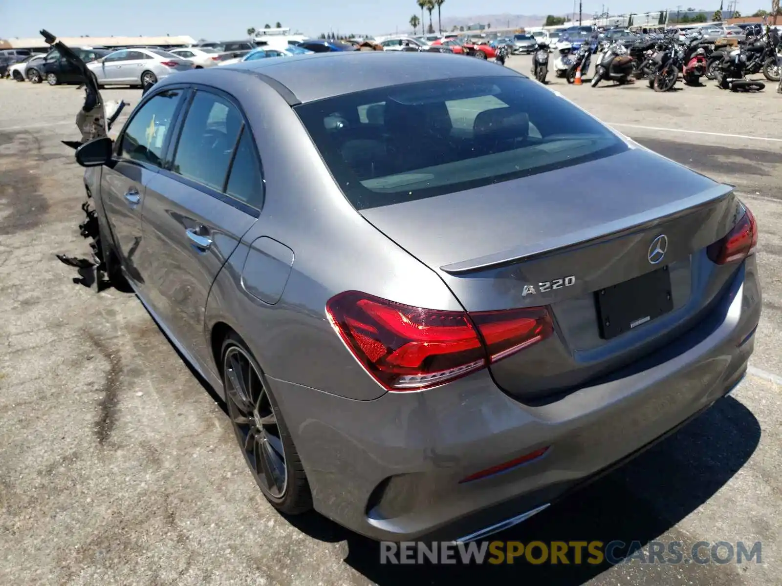 3 Photograph of a damaged car WDD3G4EB6KW025873 MERCEDES-BENZ A-CLASS 2019