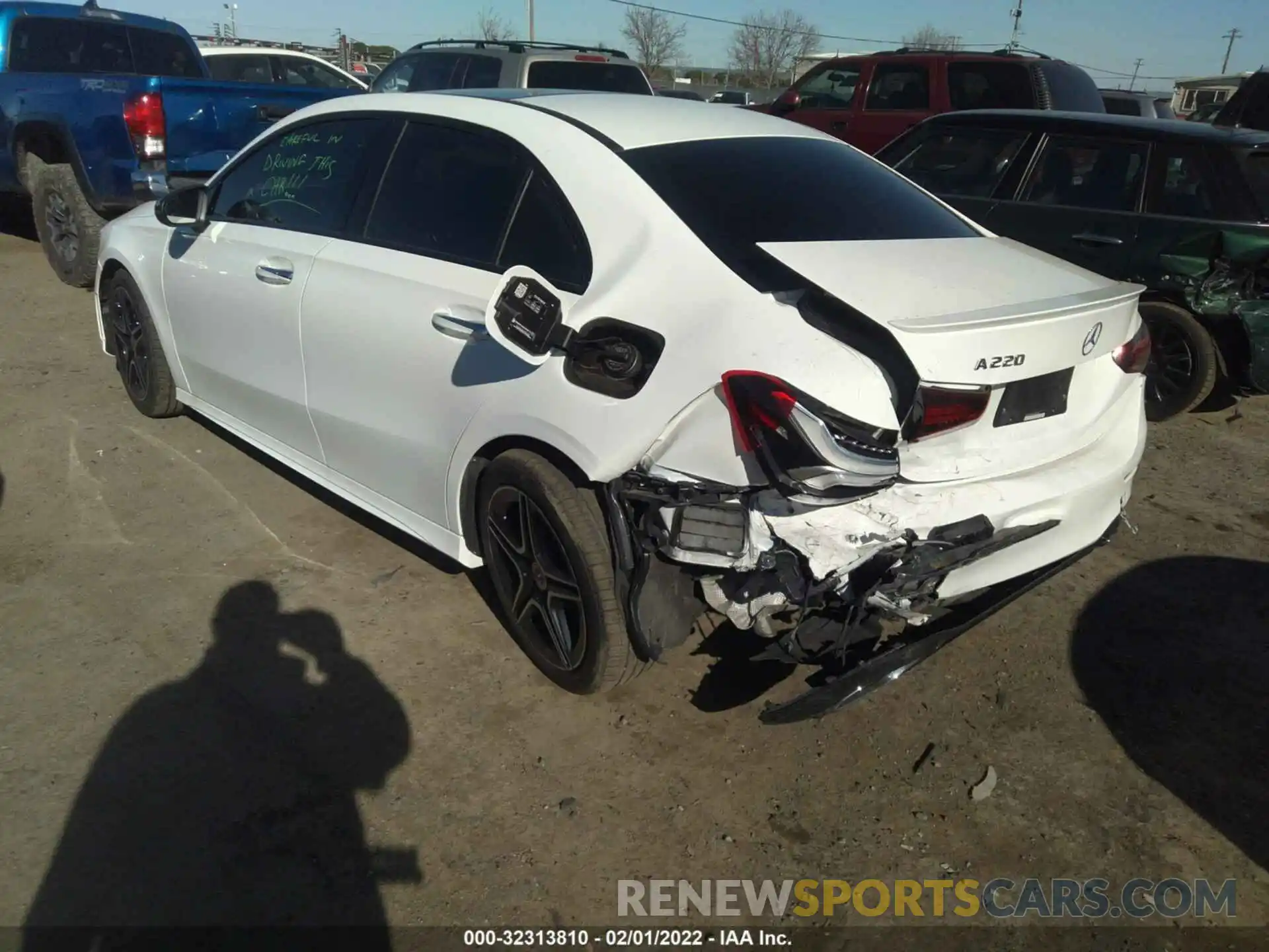 3 Photograph of a damaged car WDD3G4EB6KW030538 MERCEDES-BENZ A-CLASS 2019