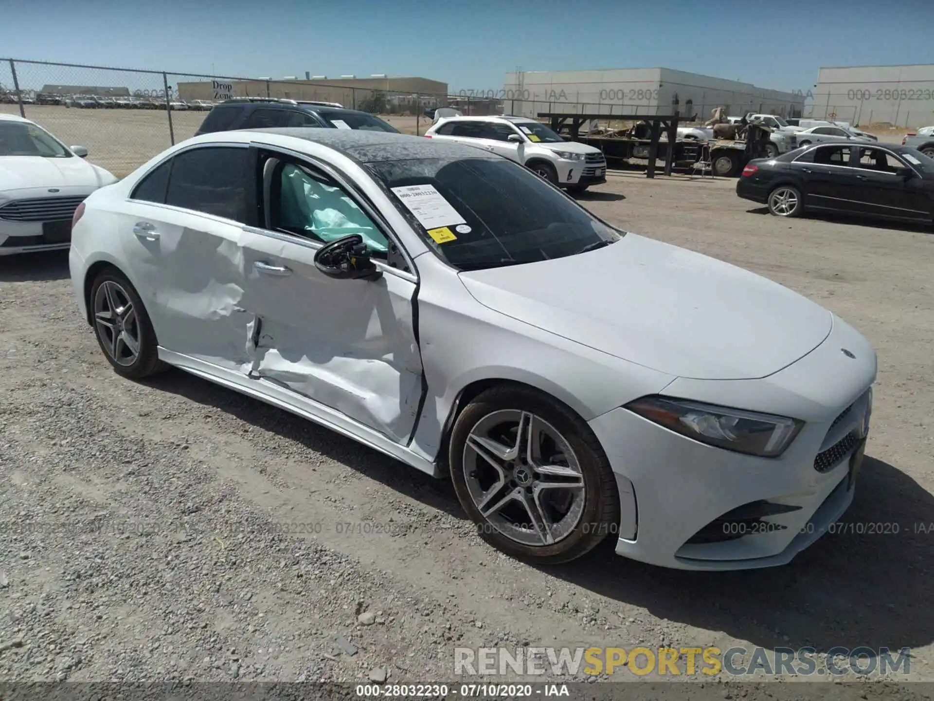 1 Photograph of a damaged car WDD3G4EB6KW031589 MERCEDES-BENZ A-CLASS 2019