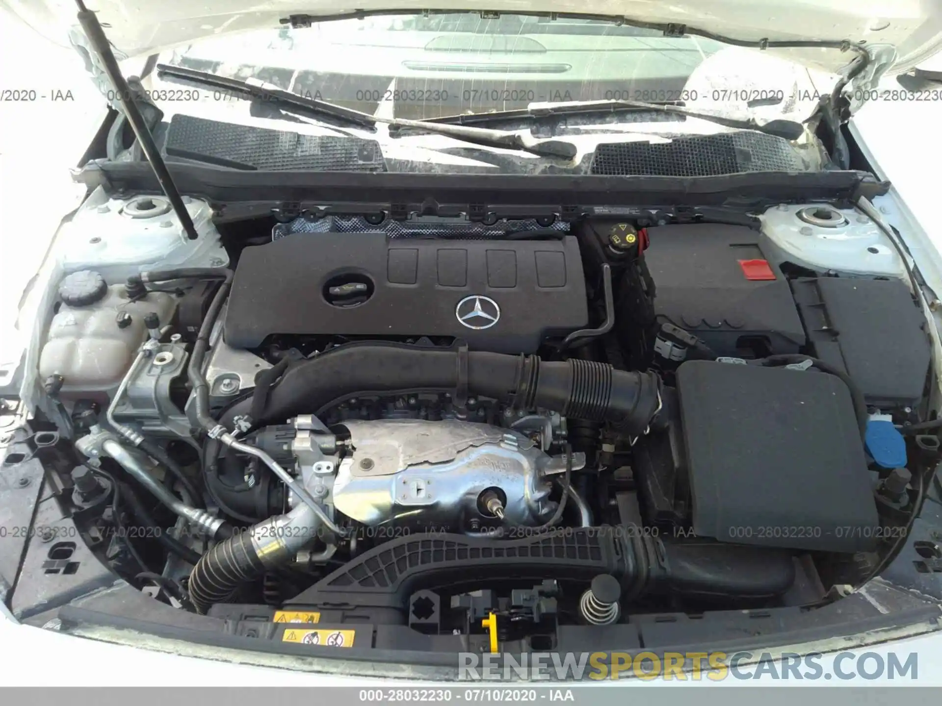 10 Photograph of a damaged car WDD3G4EB6KW031589 MERCEDES-BENZ A-CLASS 2019