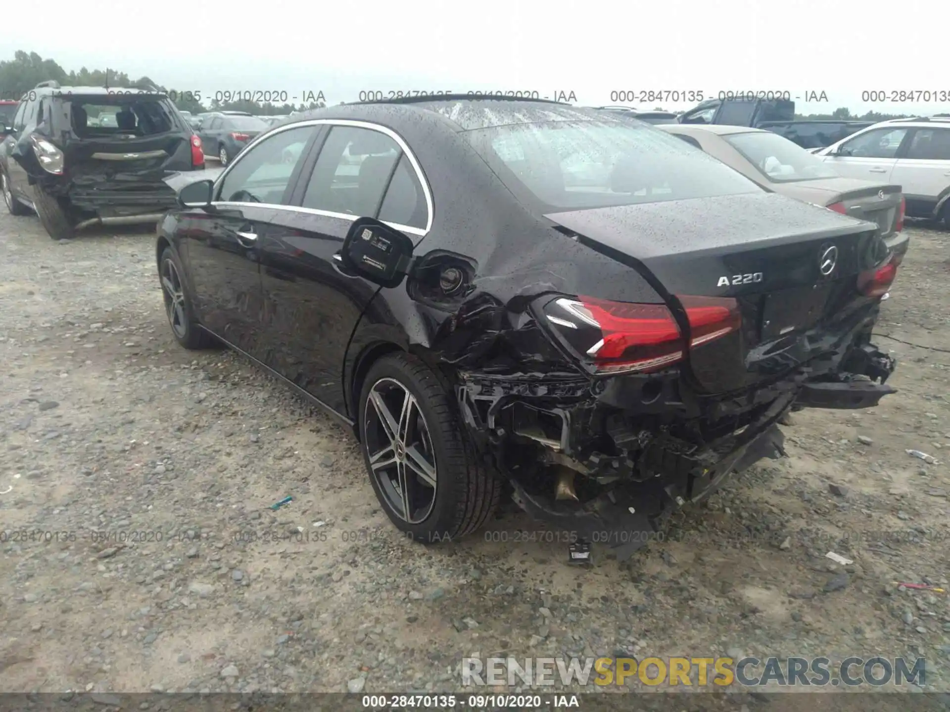 2 Фотография поврежденного автомобиля WDD3G4EB6KW035528 MERCEDES-BENZ A-CLASS 2019