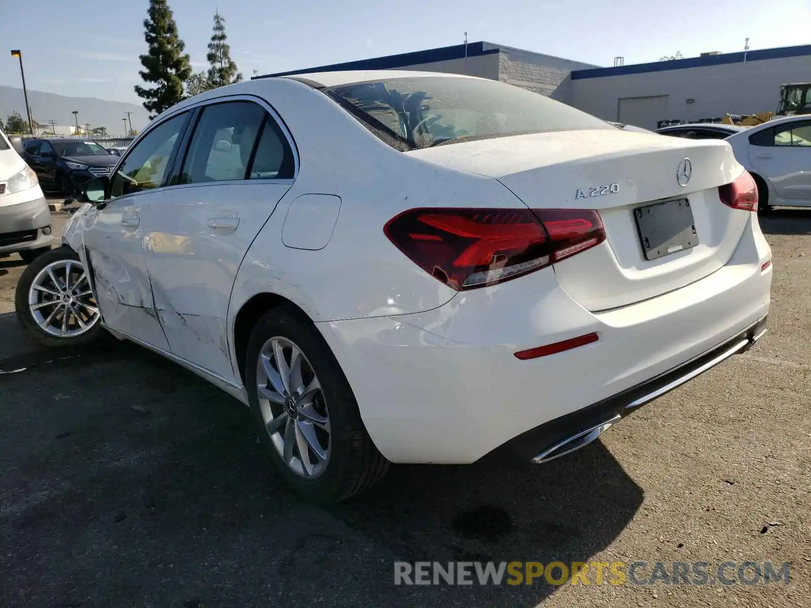 3 Photograph of a damaged car WDD3G4EB6KW036081 MERCEDES-BENZ A-CLASS 2019