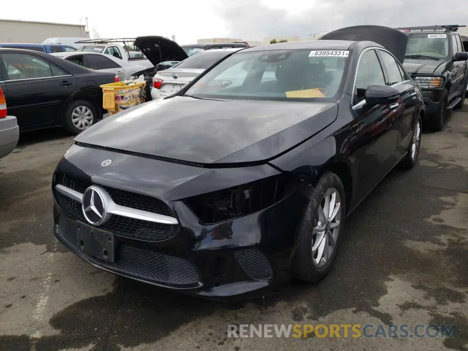 2 Photograph of a damaged car WDD3G4EB7KW002974 MERCEDES-BENZ A-CLASS 2019