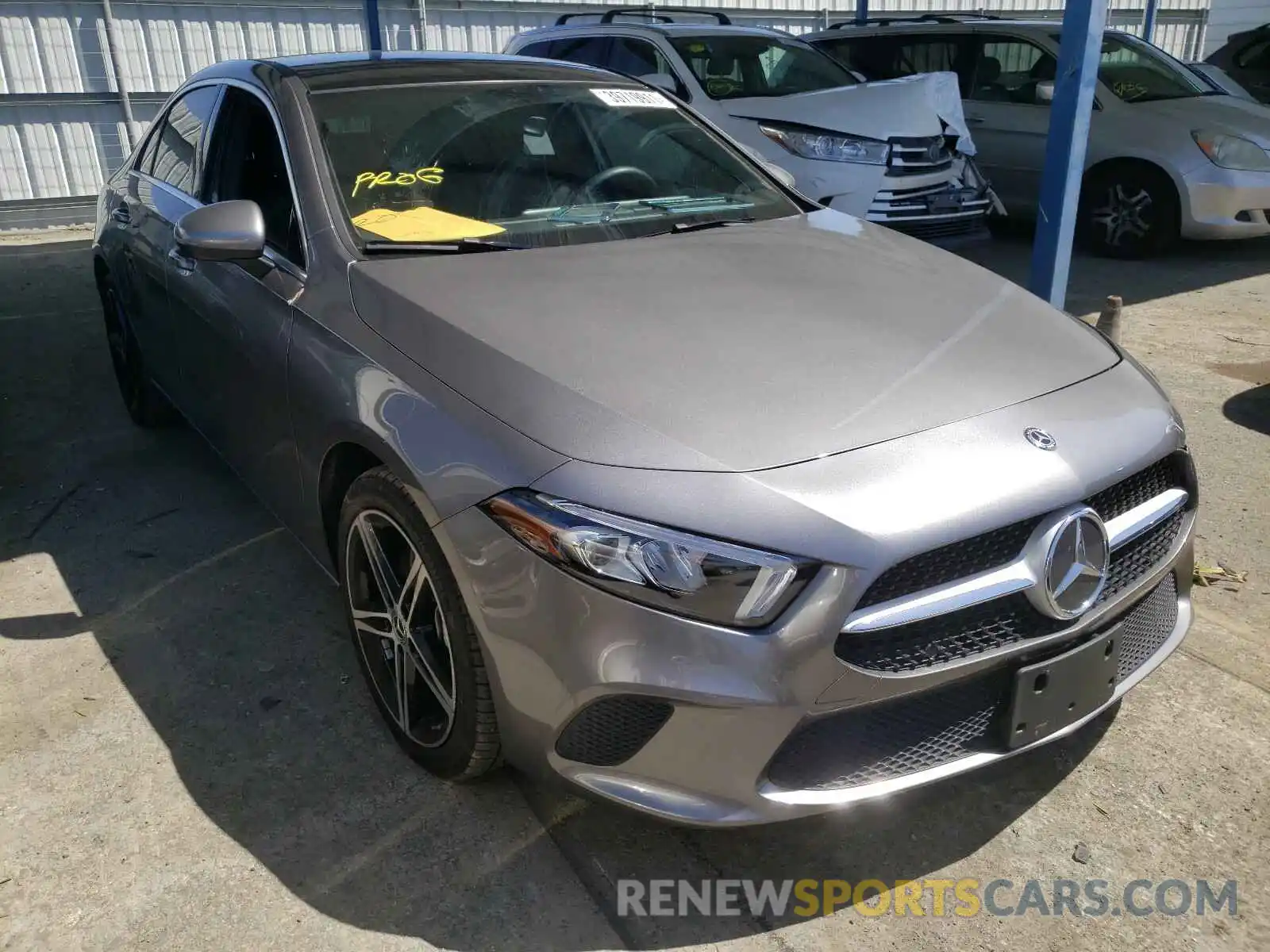 1 Photograph of a damaged car WDD3G4EB7KW006023 MERCEDES-BENZ A-CLASS 2019