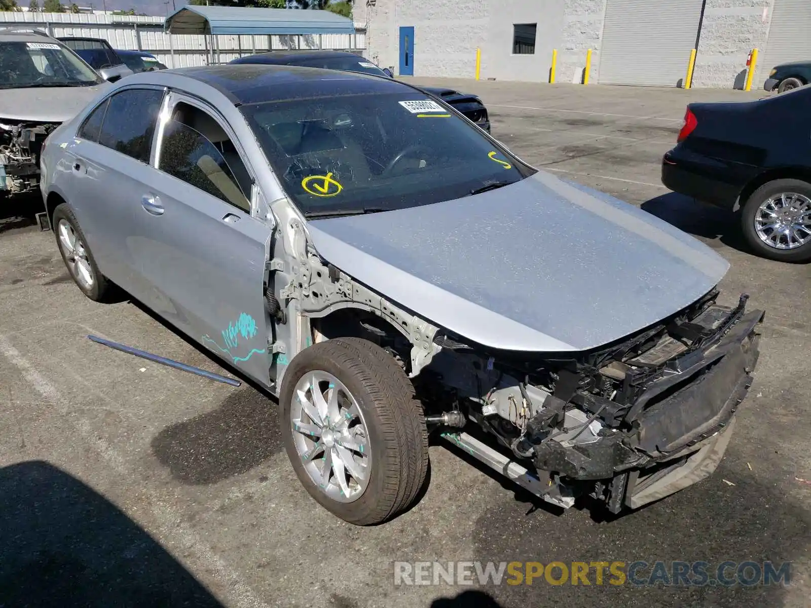 1 Photograph of a damaged car WDD3G4EB7KW012453 MERCEDES-BENZ A-CLASS 2019