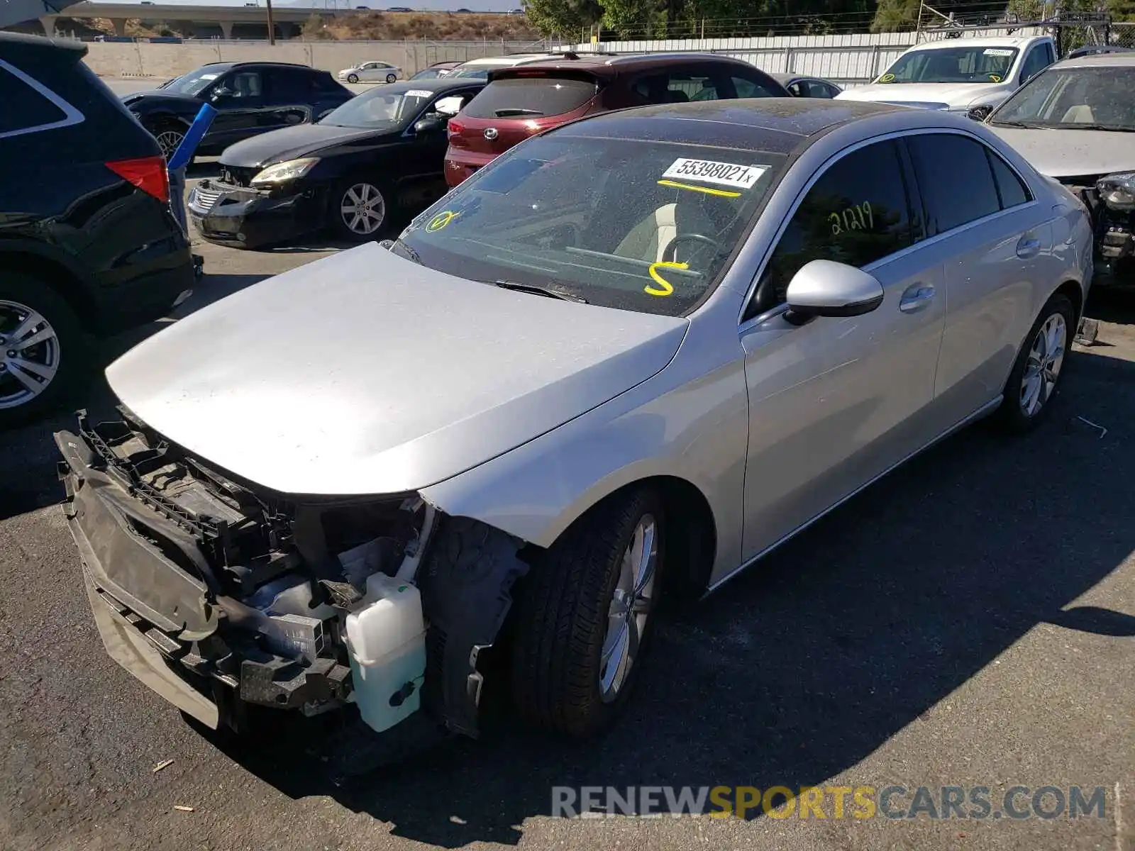 2 Photograph of a damaged car WDD3G4EB7KW012453 MERCEDES-BENZ A-CLASS 2019