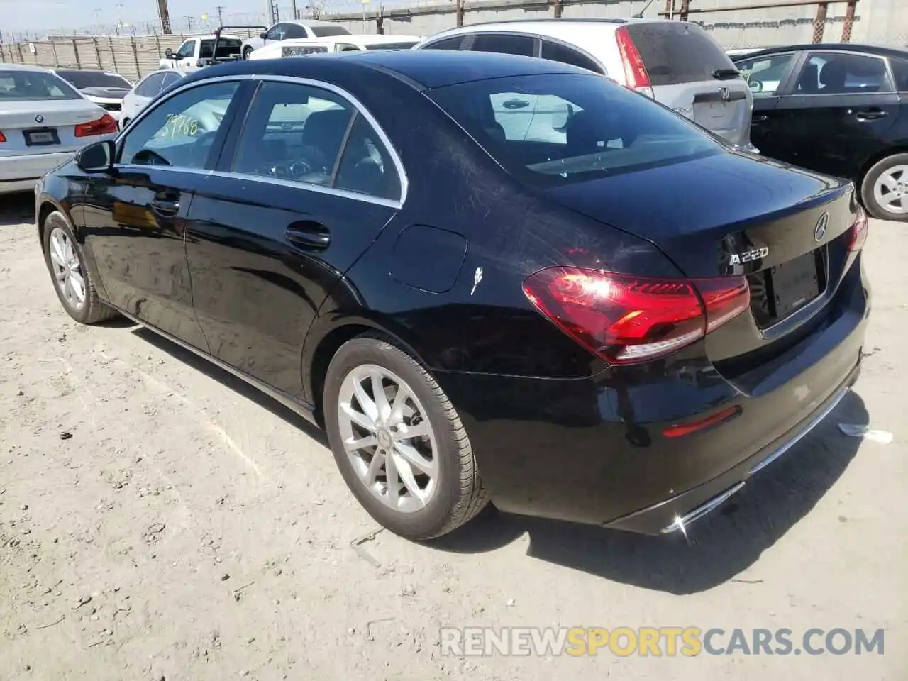 3 Photograph of a damaged car WDD3G4EB7KW019354 MERCEDES-BENZ A-CLASS 2019