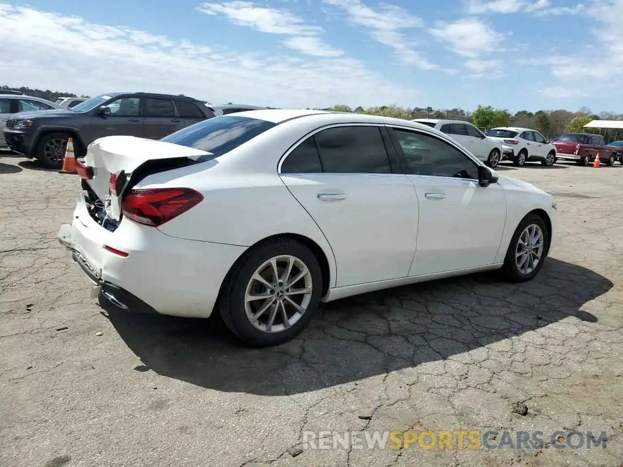 3 Photograph of a damaged car WDD3G4EB7KW019757 MERCEDES-BENZ A-CLASS 2019