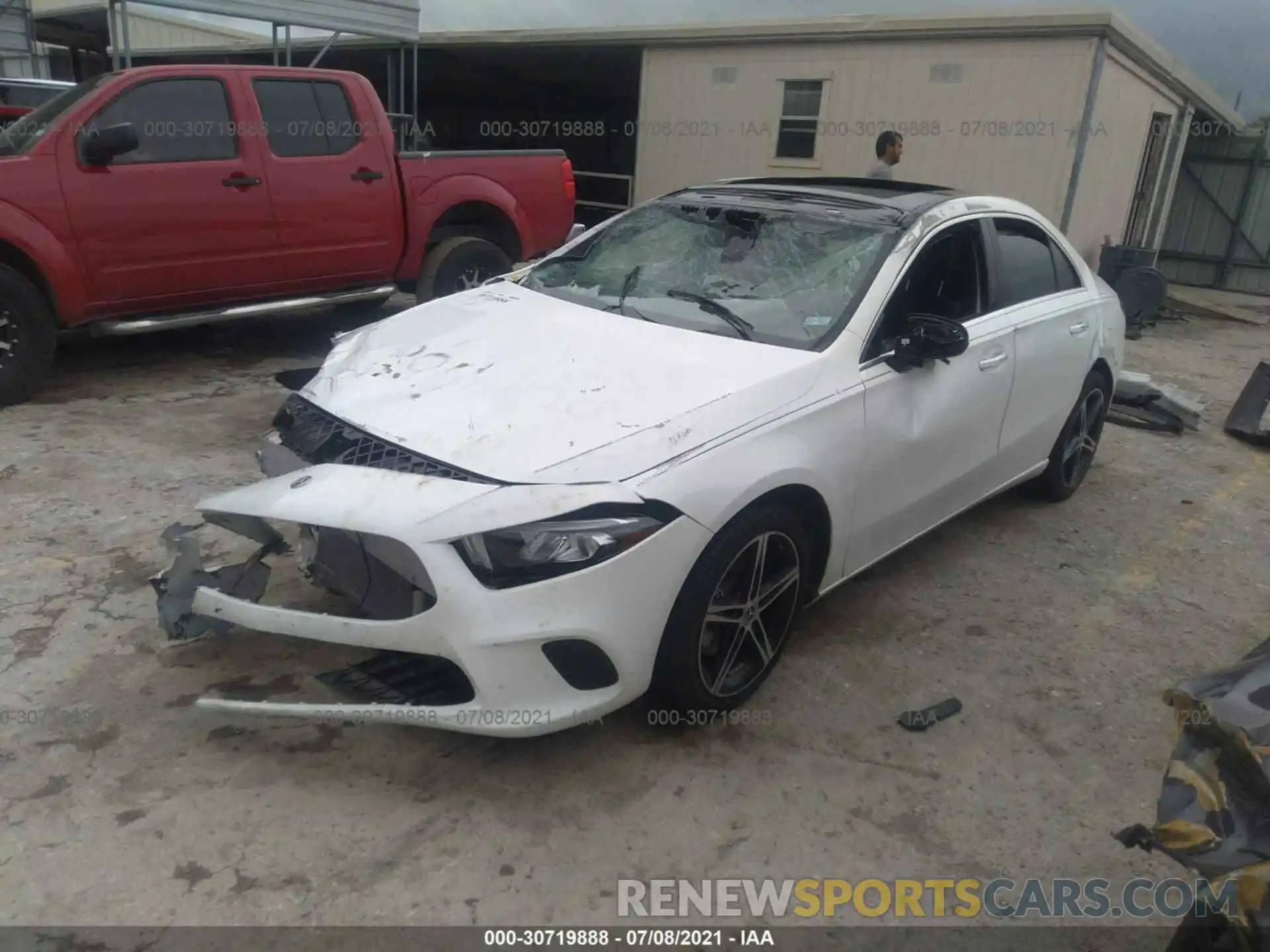 2 Photograph of a damaged car WDD3G4EB7KW020407 MERCEDES-BENZ A-CLASS 2019