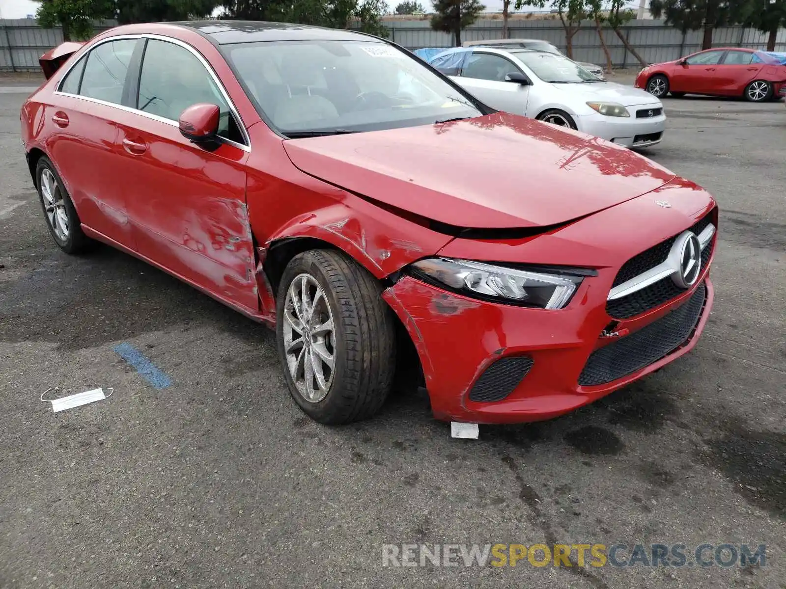 1 Photograph of a damaged car WDD3G4EB7KW023131 MERCEDES-BENZ A-CLASS 2019