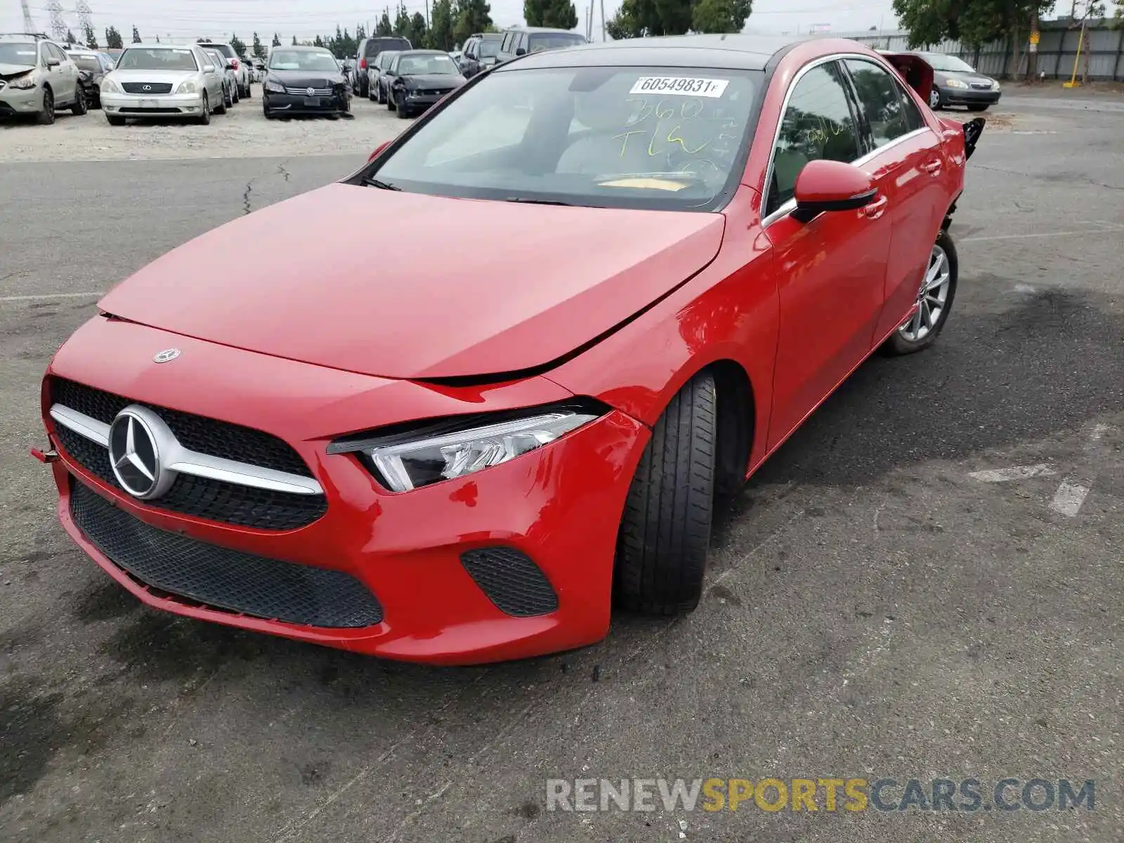 2 Photograph of a damaged car WDD3G4EB7KW023131 MERCEDES-BENZ A-CLASS 2019