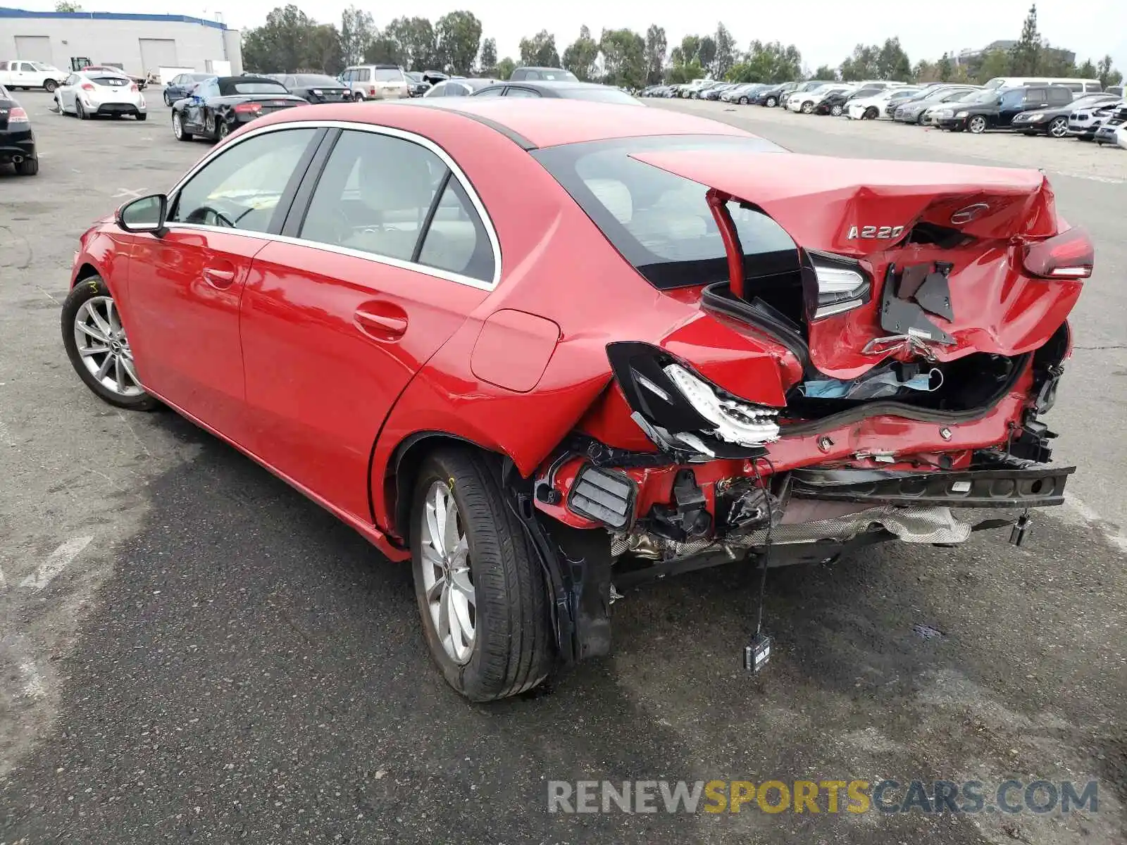 3 Photograph of a damaged car WDD3G4EB7KW023131 MERCEDES-BENZ A-CLASS 2019