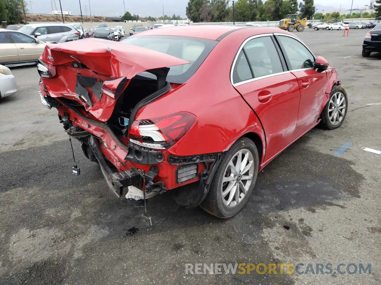 4 Photograph of a damaged car WDD3G4EB7KW023131 MERCEDES-BENZ A-CLASS 2019