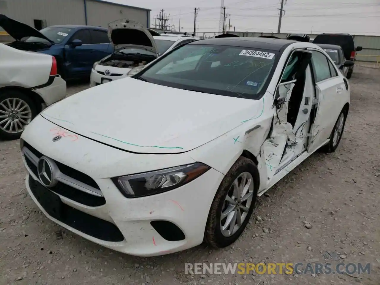 2 Photograph of a damaged car WDD3G4EB7KW029043 MERCEDES-BENZ A-CLASS 2019