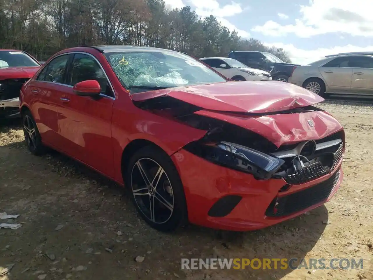 1 Photograph of a damaged car WDD3G4EB7KW030824 MERCEDES-BENZ A-CLASS 2019