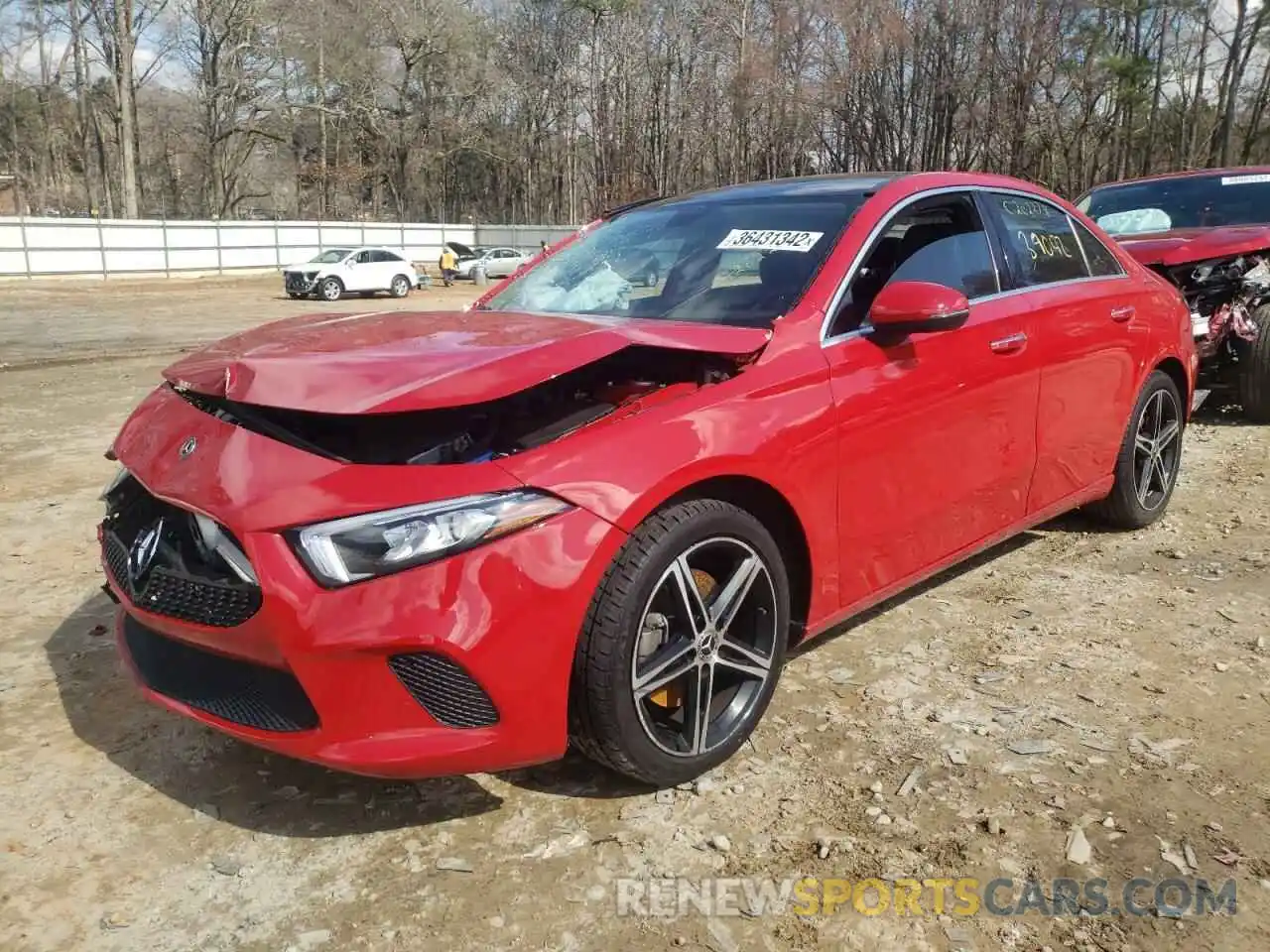 2 Photograph of a damaged car WDD3G4EB7KW030824 MERCEDES-BENZ A-CLASS 2019