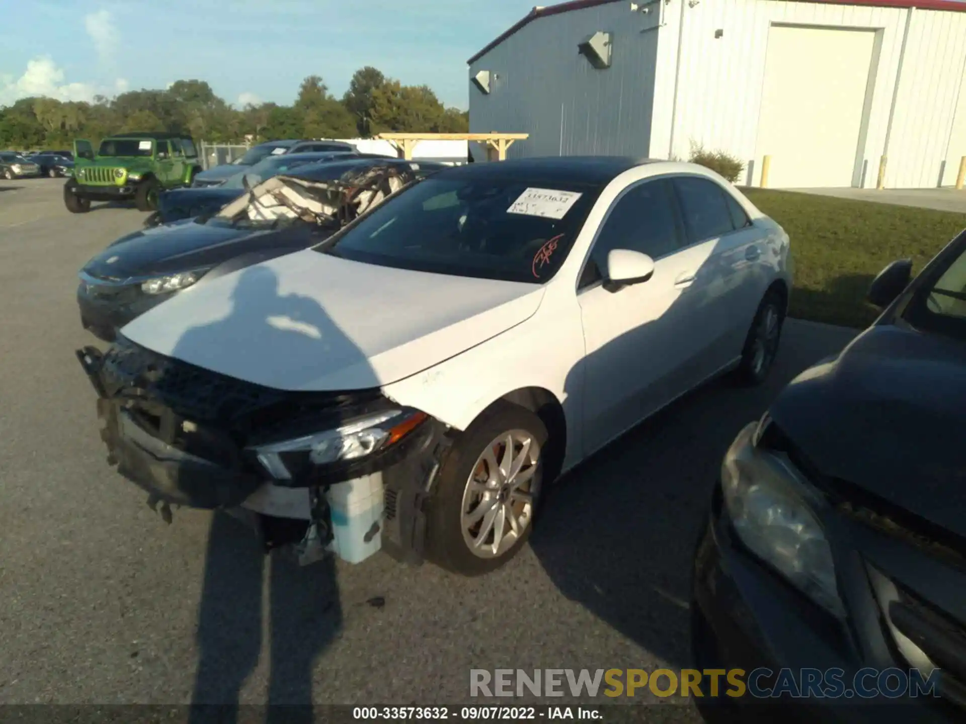 2 Photograph of a damaged car WDD3G4EB8KW001185 MERCEDES-BENZ A-CLASS 2019