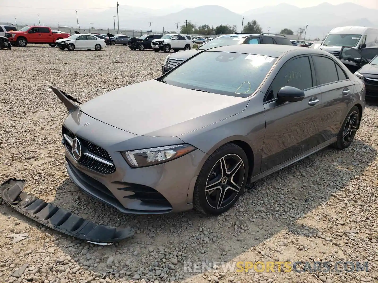 2 Photograph of a damaged car WDD3G4EB8KW001686 MERCEDES-BENZ A-CLASS 2019