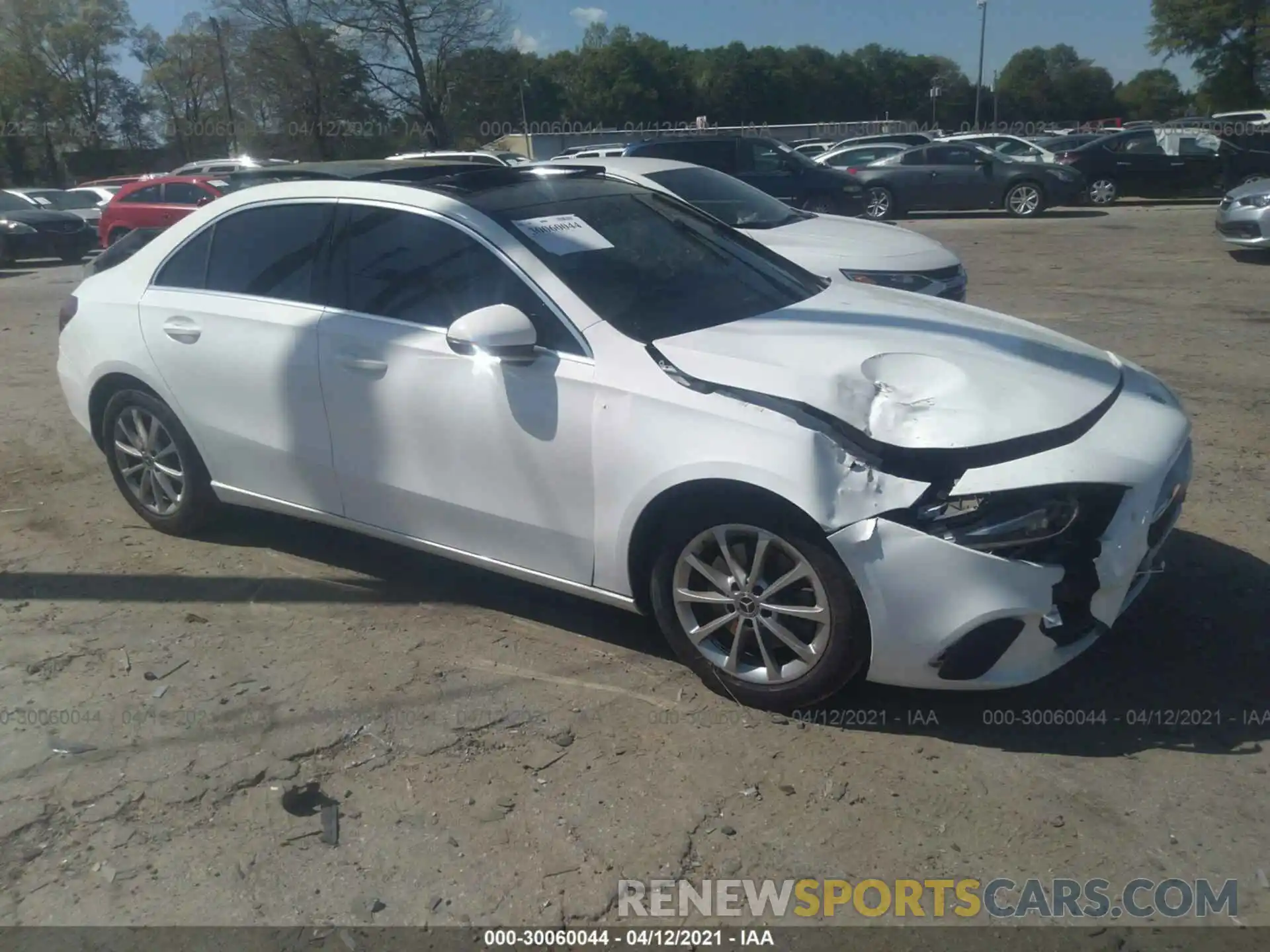 1 Photograph of a damaged car WDD3G4EB8KW007178 MERCEDES-BENZ A-CLASS 2019