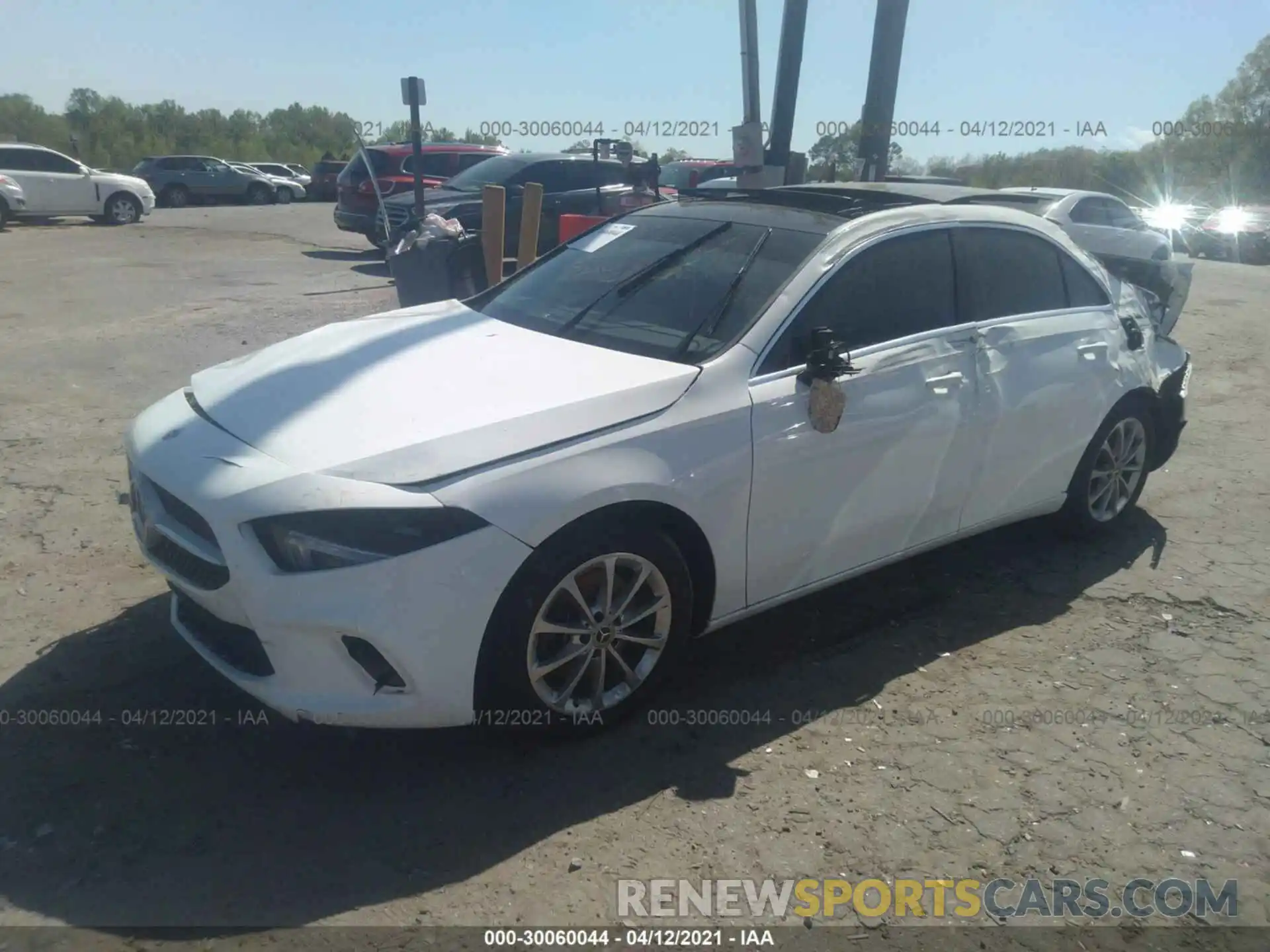 2 Photograph of a damaged car WDD3G4EB8KW007178 MERCEDES-BENZ A-CLASS 2019