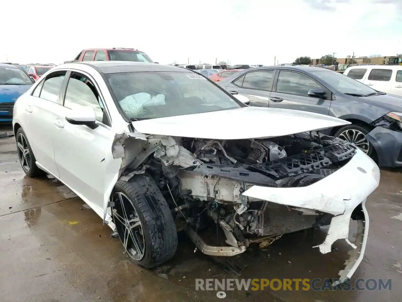 1 Photograph of a damaged car WDD3G4EB8KW012817 MERCEDES-BENZ A-CLASS 2019