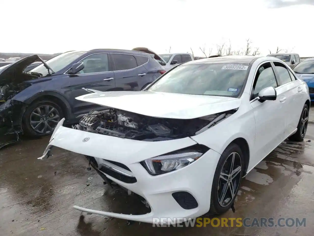 2 Photograph of a damaged car WDD3G4EB8KW012817 MERCEDES-BENZ A-CLASS 2019