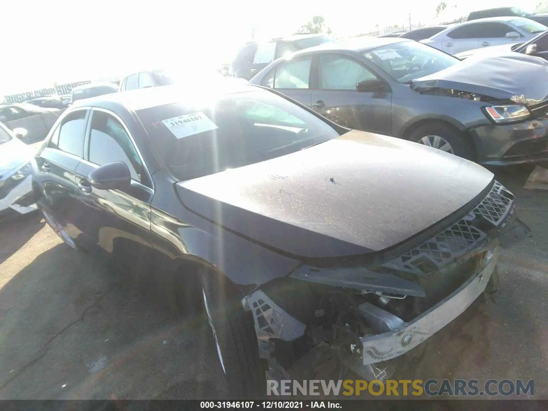 1 Photograph of a damaged car WDD3G4EB8KW018715 MERCEDES-BENZ A-CLASS 2019