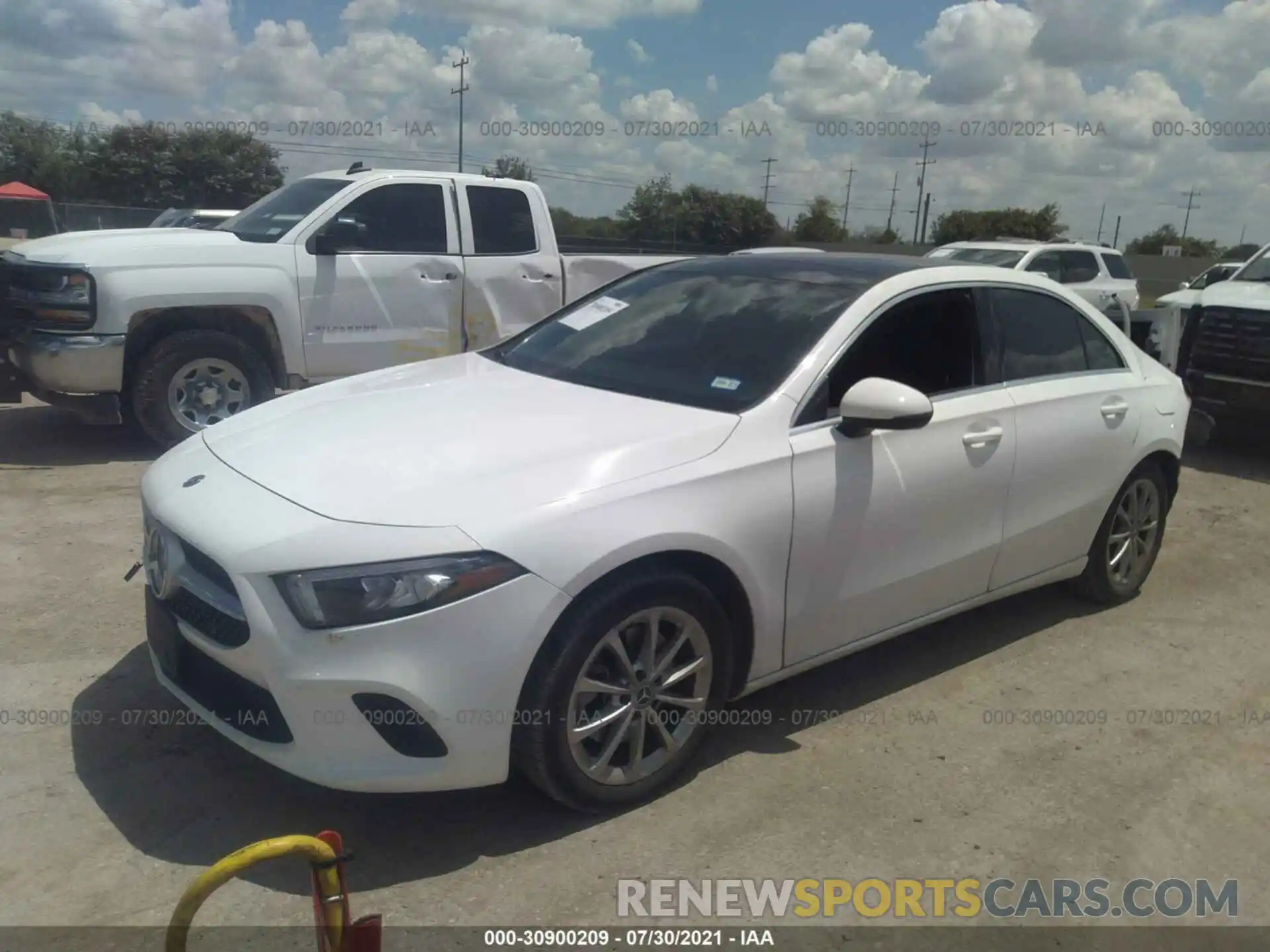 2 Photograph of a damaged car WDD3G4EB8KW020805 MERCEDES-BENZ A-CLASS 2019