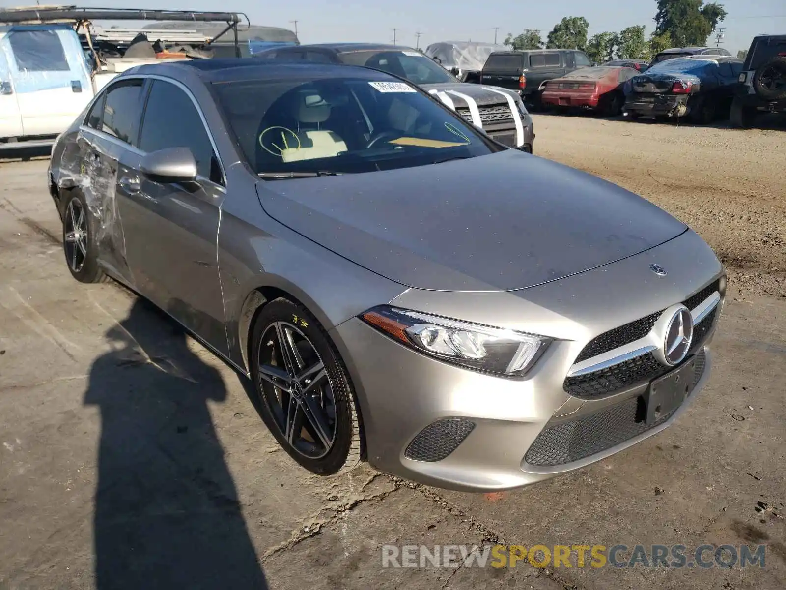 1 Photograph of a damaged car WDD3G4EB8KW021422 MERCEDES-BENZ A-CLASS 2019