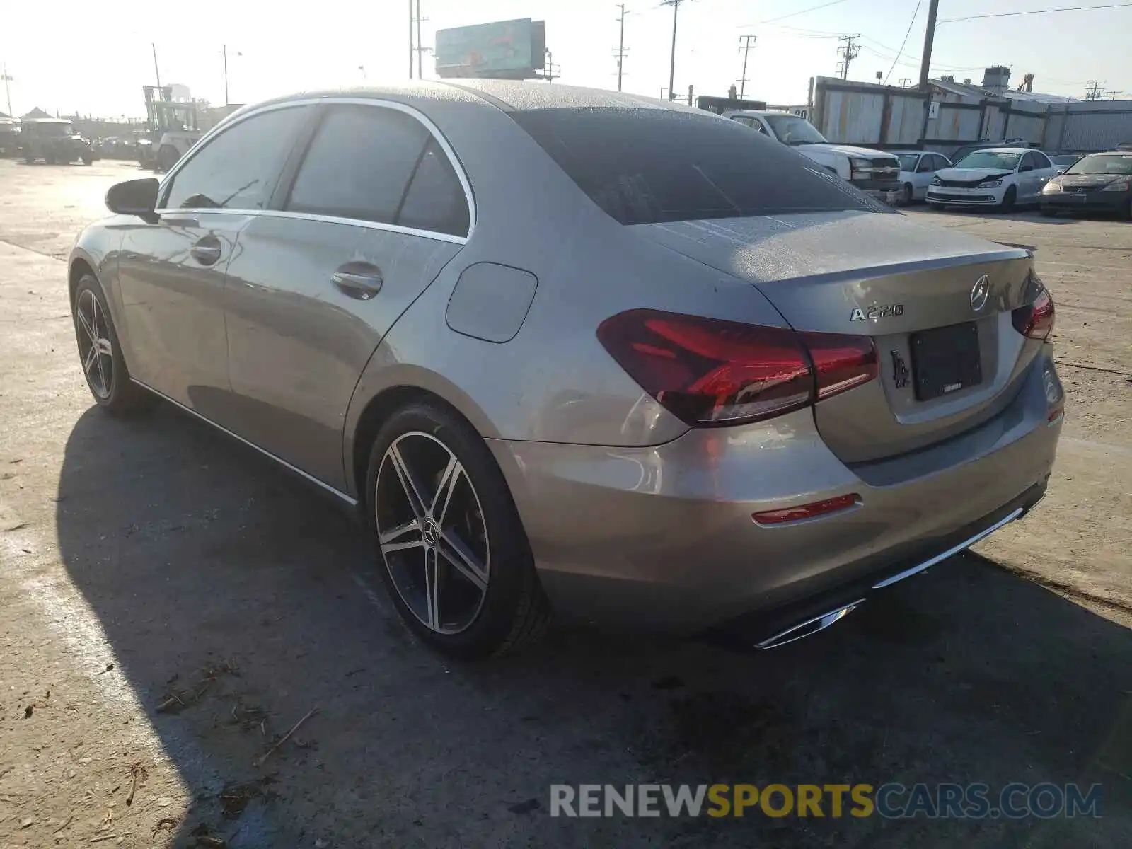 3 Photograph of a damaged car WDD3G4EB8KW021422 MERCEDES-BENZ A-CLASS 2019