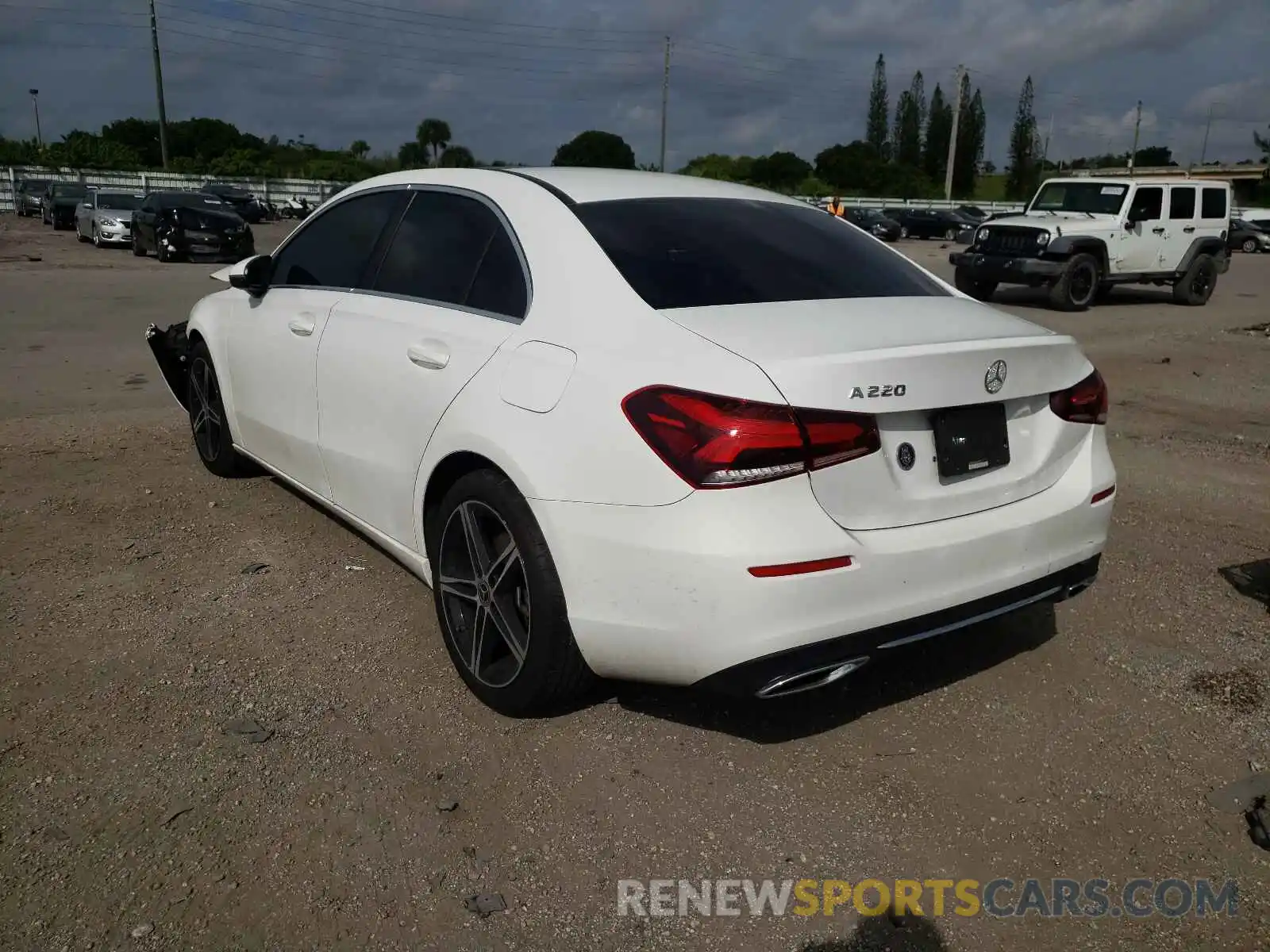 3 Photograph of a damaged car WDD3G4EB8KW021811 MERCEDES-BENZ A-CLASS 2019