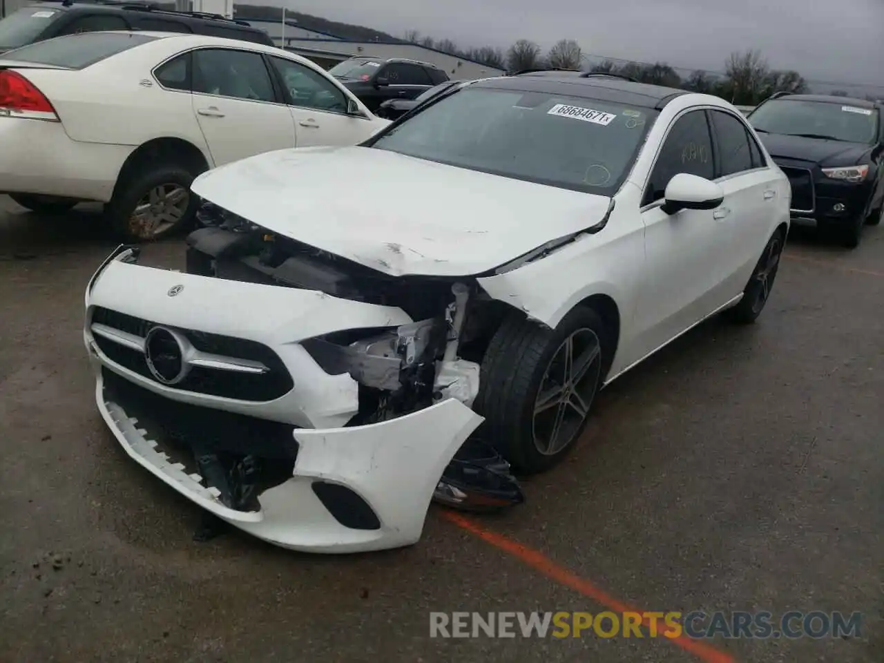 2 Photograph of a damaged car WDD3G4EB8KW022229 MERCEDES-BENZ A-CLASS 2019