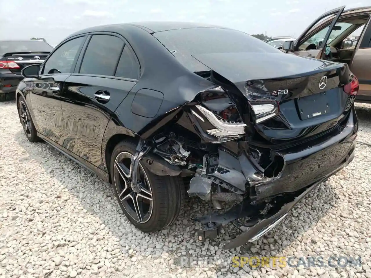 3 Photograph of a damaged car WDD3G4EB8KW025437 MERCEDES-BENZ A-CLASS 2019