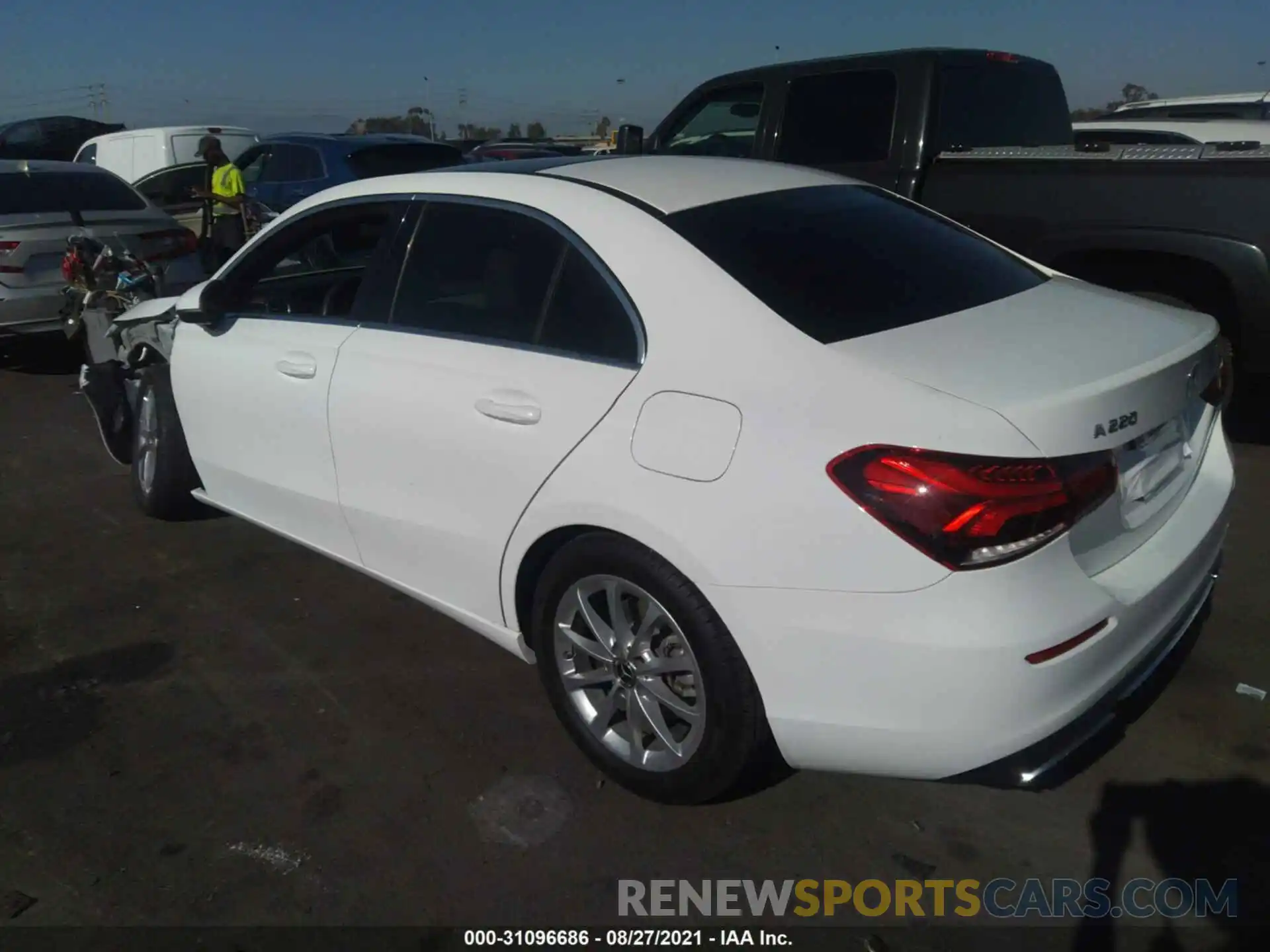 3 Photograph of a damaged car WDD3G4EB8KW026443 MERCEDES-BENZ A-CLASS 2019