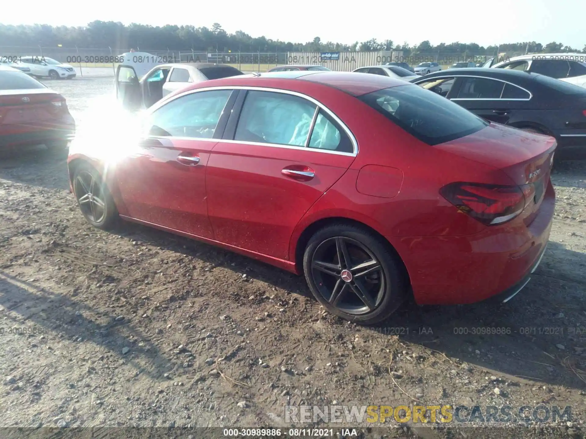 3 Photograph of a damaged car WDD3G4EB8KW031996 MERCEDES-BENZ A-CLASS 2019