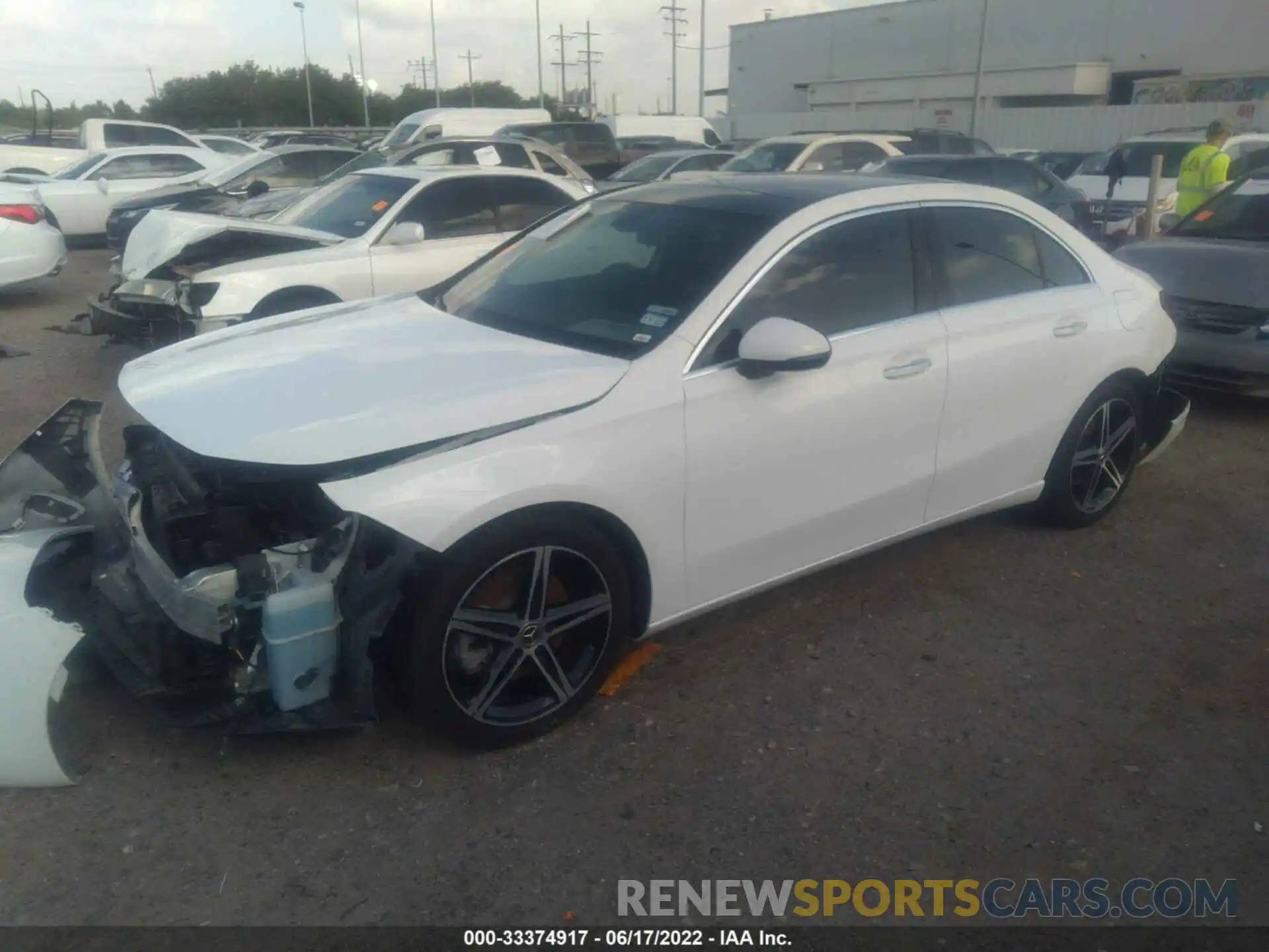 2 Photograph of a damaged car WDD3G4EB8KW035143 MERCEDES-BENZ A-CLASS 2019