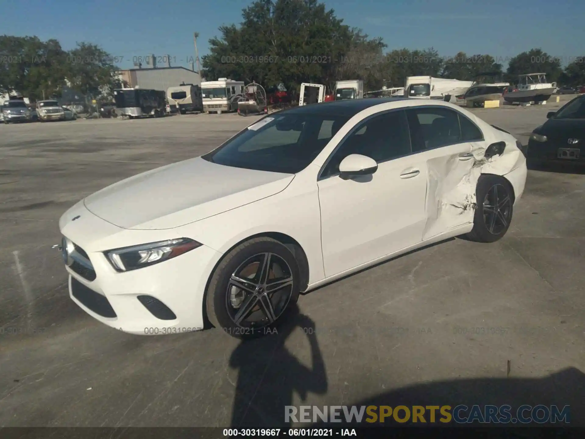 2 Photograph of a damaged car WDD3G4EB9KW000563 MERCEDES-BENZ A-CLASS 2019