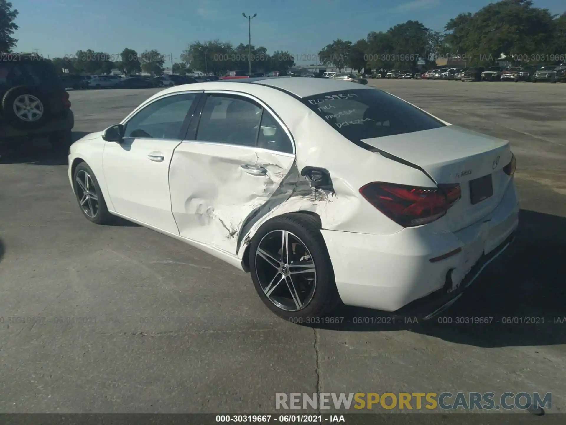 3 Photograph of a damaged car WDD3G4EB9KW000563 MERCEDES-BENZ A-CLASS 2019