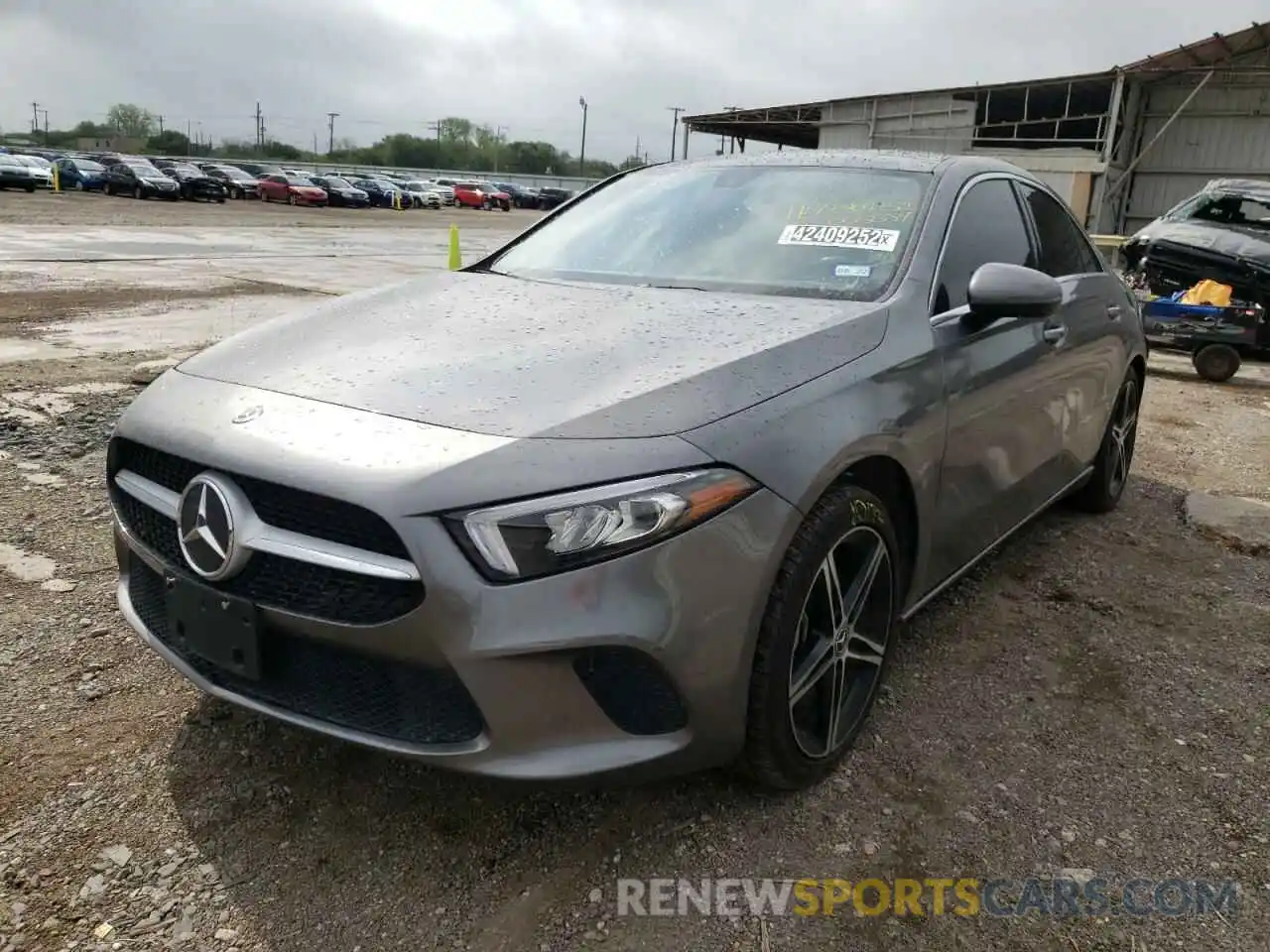 2 Photograph of a damaged car WDD3G4EB9KW005634 MERCEDES-BENZ A-CLASS 2019