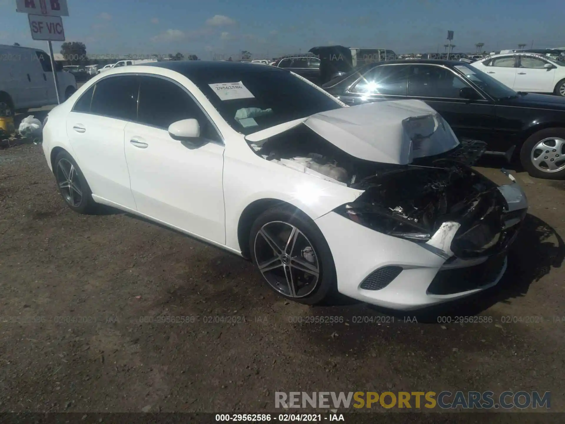 1 Photograph of a damaged car WDD3G4EB9KW010560 MERCEDES-BENZ A-CLASS 2019