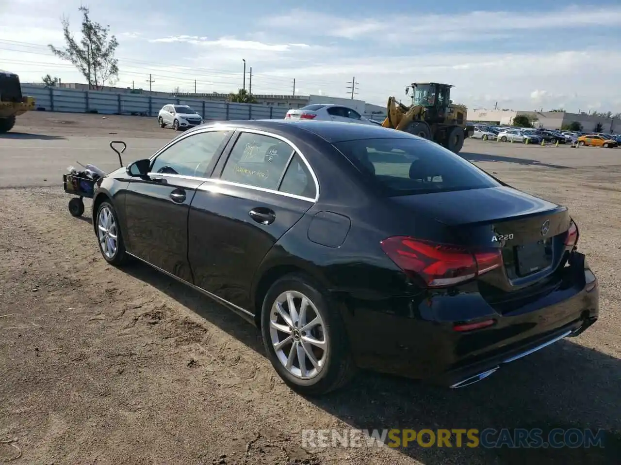 3 Photograph of a damaged car WDD3G4EB9KW015466 MERCEDES-BENZ A-CLASS 2019