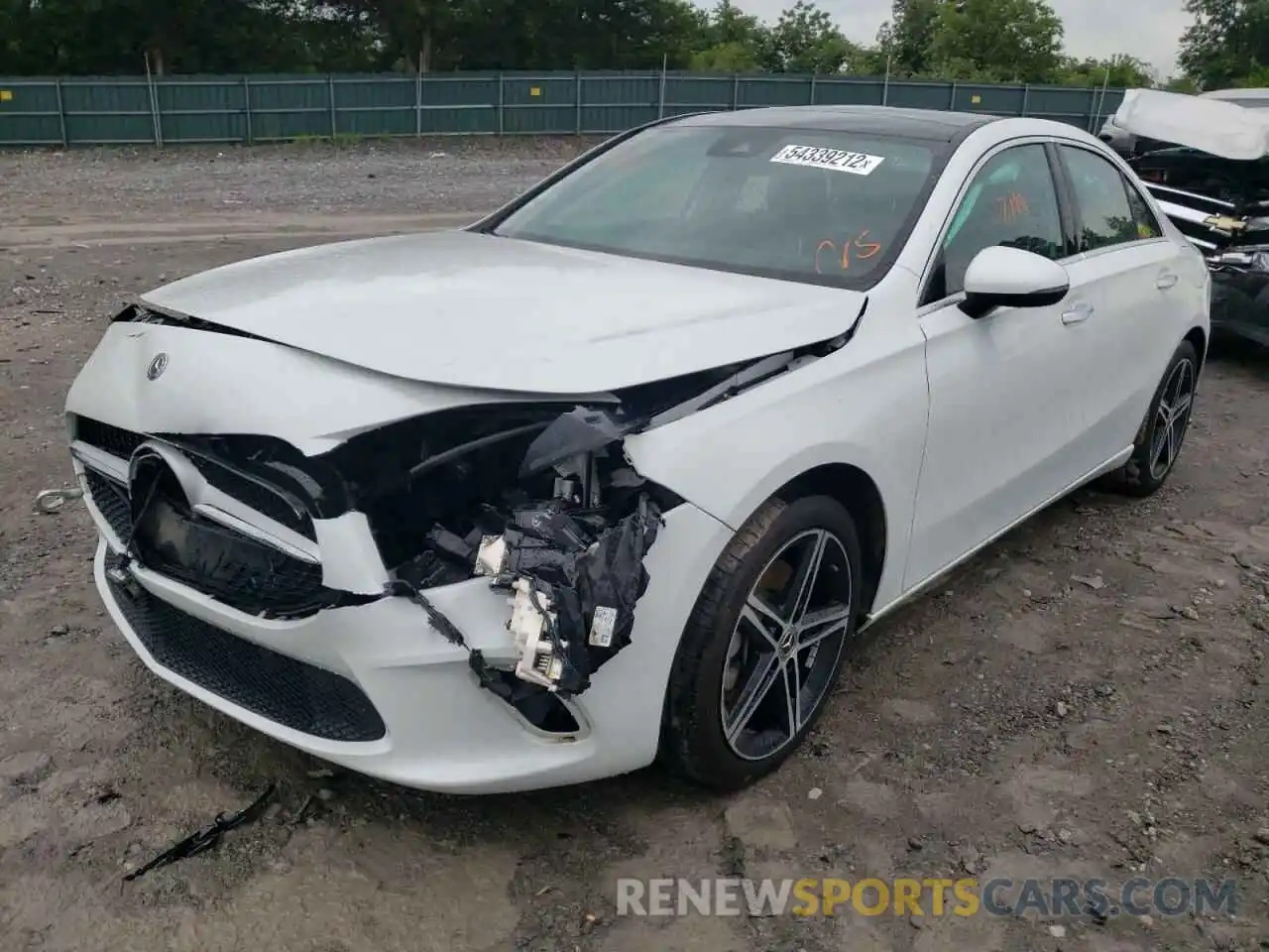 2 Photograph of a damaged car WDD3G4EB9KW015483 MERCEDES-BENZ A-CLASS 2019